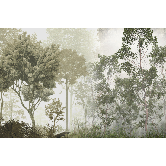 Panoramic Wallpaper - Wall Mural - Forest