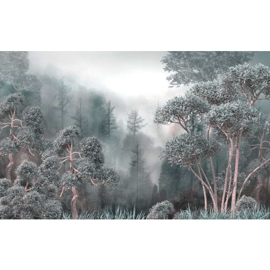 Panoramic Wallpaper - Wall Mural - Forest