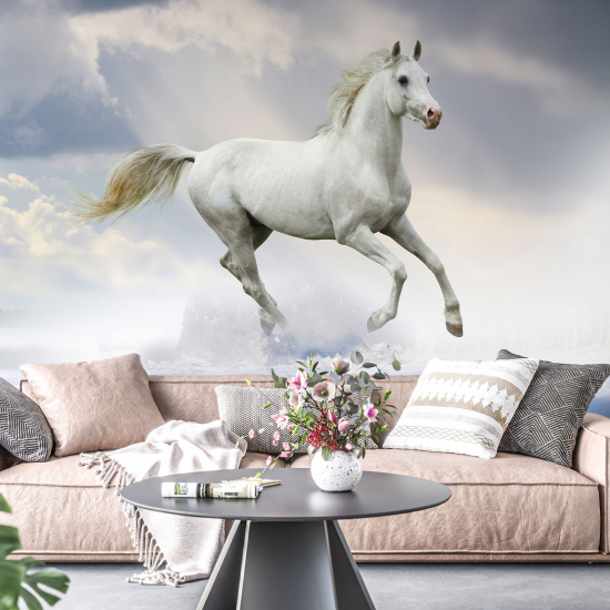 Panoramic Wallpaper - Wall Mural - Horse