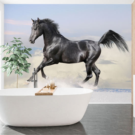 Panoramic Wallpaper - Wall Mural - Horse