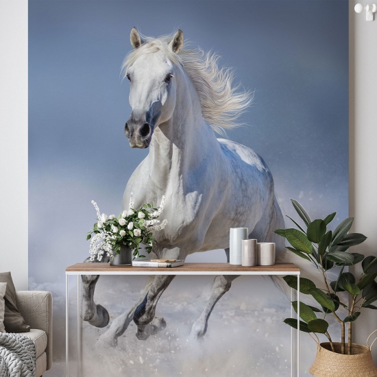 Panoramic Wallpaper - Wall Mural - Horse