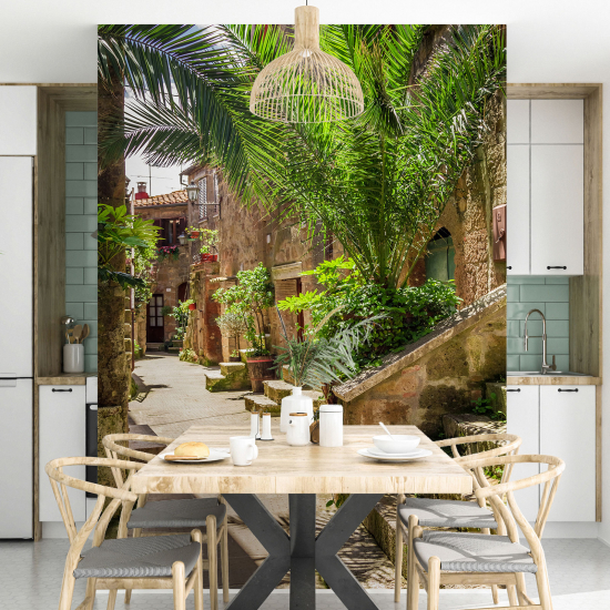 Panoramic Wallpaper - Wall Mural - Italian Alley