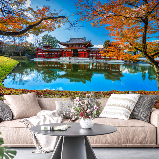 Panoramic Wallpaper - Wall Mural - Japanese Temple