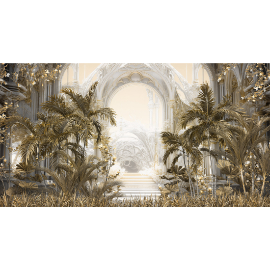 Panoramic Wallpaper - Wall Mural - Jungle