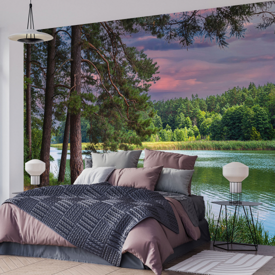 Panoramic Wallpaper - Wall Mural - Lakeside