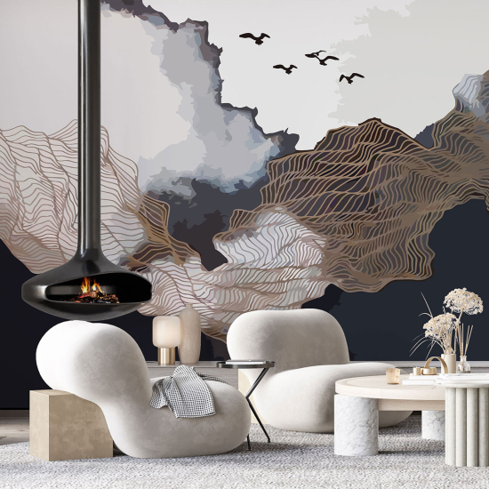 Panoramic Wallpaper - Wall Mural - Landscape Design