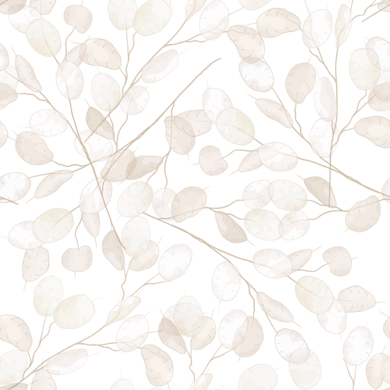 Panoramic Wallpaper - Wall Mural - Leaves