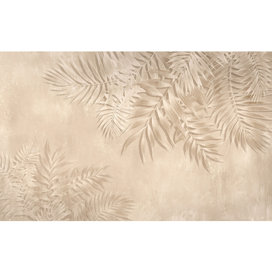 Panoramic Wallpaper - Wall Mural - Leaves