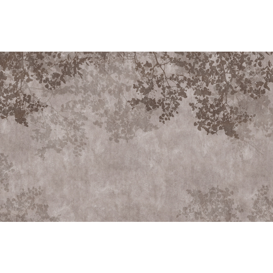 Panoramic Wallpaper - Wall Mural - Leaves