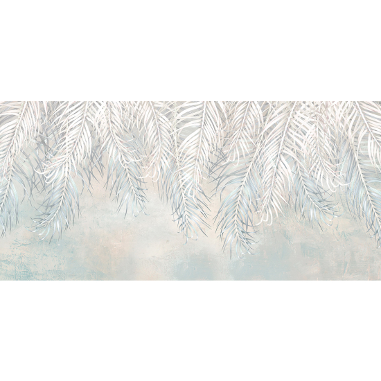 Panoramic Wallpaper - Wall Mural - Leaves