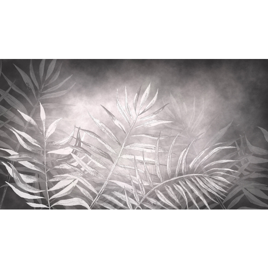 Panoramic Wallpaper - Wall Mural - Leaves