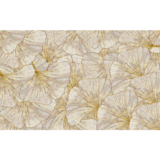 Panoramic Wallpaper - Wall Mural - Leaves