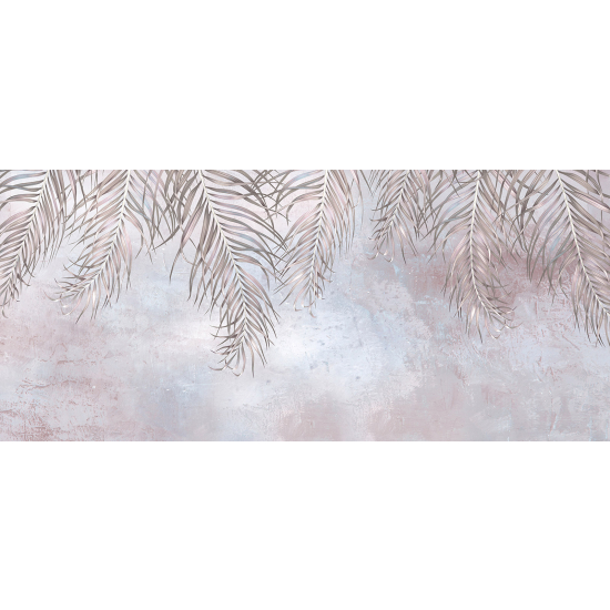 Panoramic Wallpaper - Wall Mural - Leaves