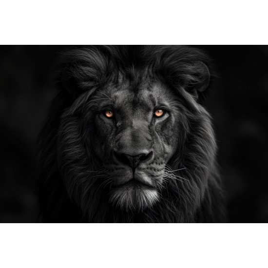 Panoramic Wallpaper - Wall Mural - Lion