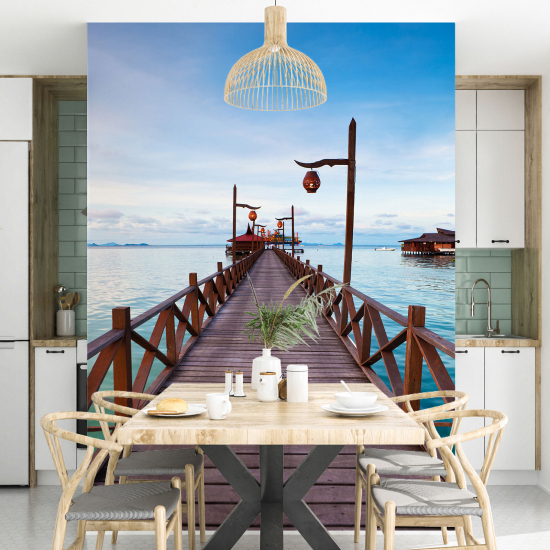 Panoramic Wallpaper - Wall Mural - Maldives