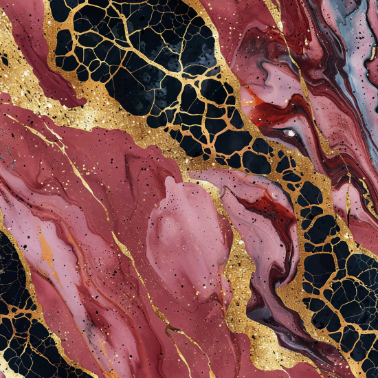 Panoramic Wallpaper - Wall Mural - Marbled