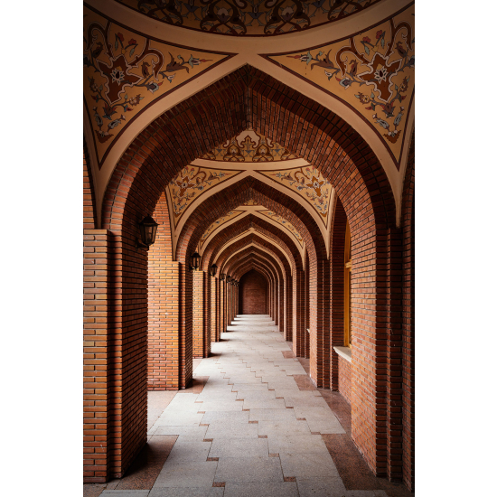 Panoramic Wallpaper - Wall Mural - Mosque Arches