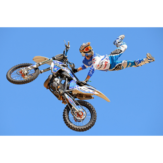 Panoramic Wallpaper - Wall Mural Motocross