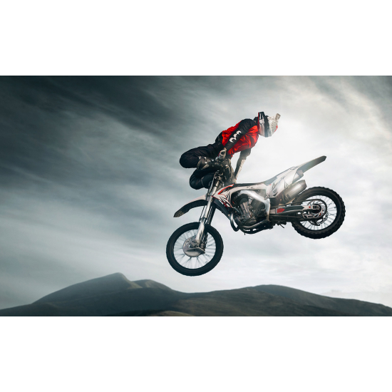 Panoramic Wallpaper - Wall Mural Motocross