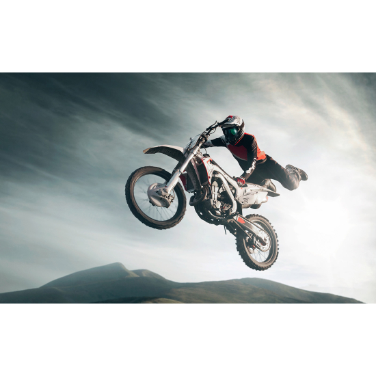 Panoramic Wallpaper - Wall Mural Motocross