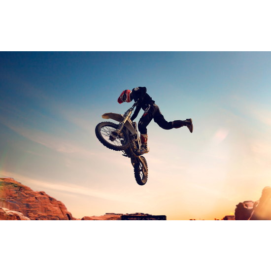 Panoramic Wallpaper - Wall Mural Motocross