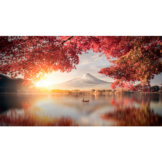 Panoramic Wallpaper - Wall Mural - Mount Fuji