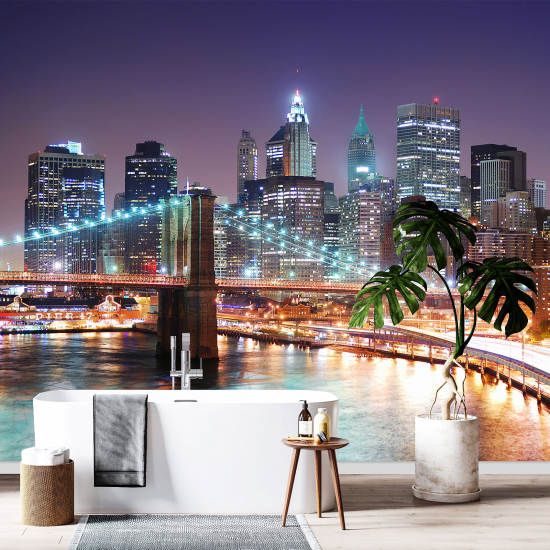 Panoramic Wallpaper - Wall Mural - New York