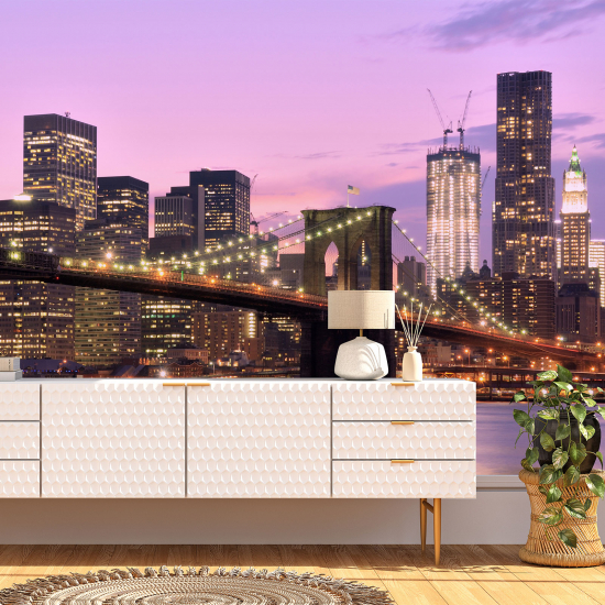 Panoramic Wallpaper - Wall Mural - New York