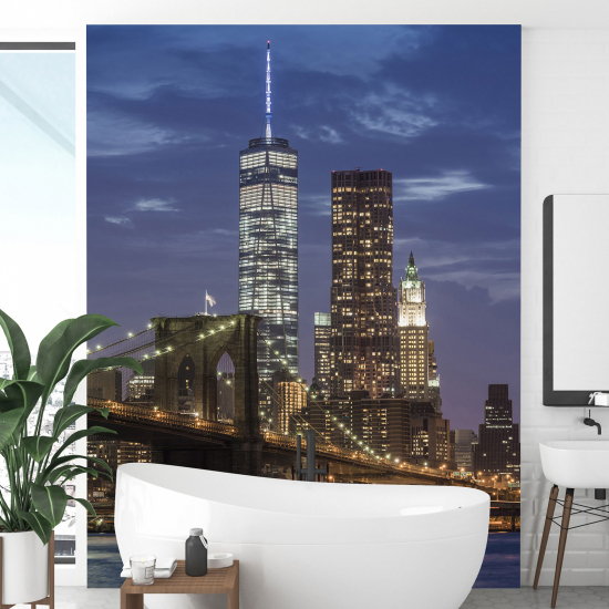 Panoramic Wallpaper - Wall Mural - New York