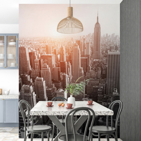 Panoramic Wallpaper - Wall Mural - New York