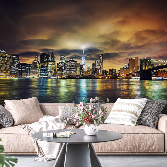 Panoramic Wallpaper - Wall Mural - New York