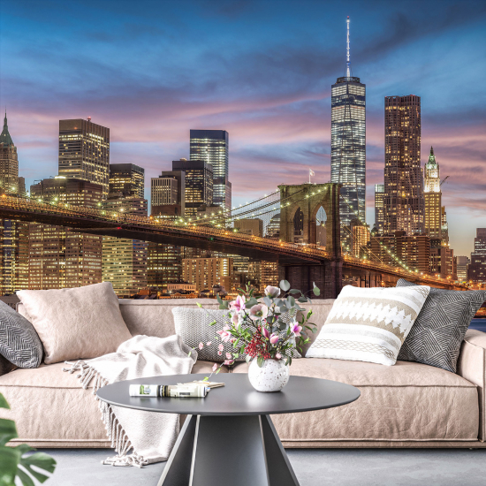 Panoramic Wallpaper - Wall Mural - New York