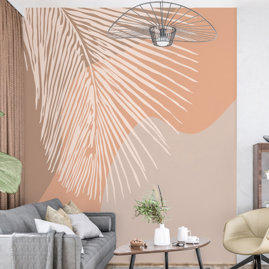 Panoramic Wallpaper - Wall Mural - Palmier Design