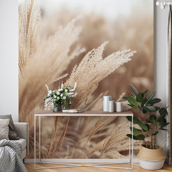 Panoramic Wallpaper - Wall Mural - Pampas