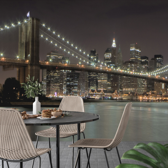 Panoramic Wallpaper - Wall Mural - Panorama New York