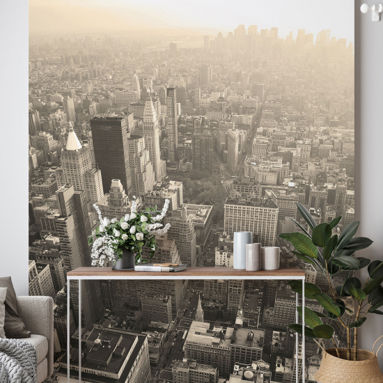 Panoramic Wallpaper - Wall Mural - Panorama New York