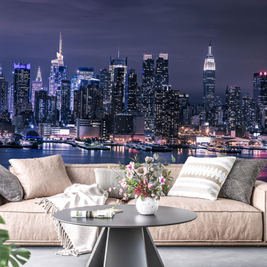 Panoramic Wallpaper - Wall Mural - Panorama New York