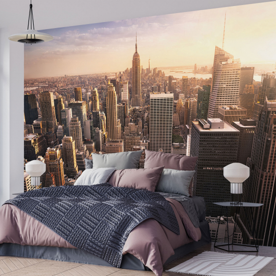 Panoramic Wallpaper - Wall Mural - Panorama New York