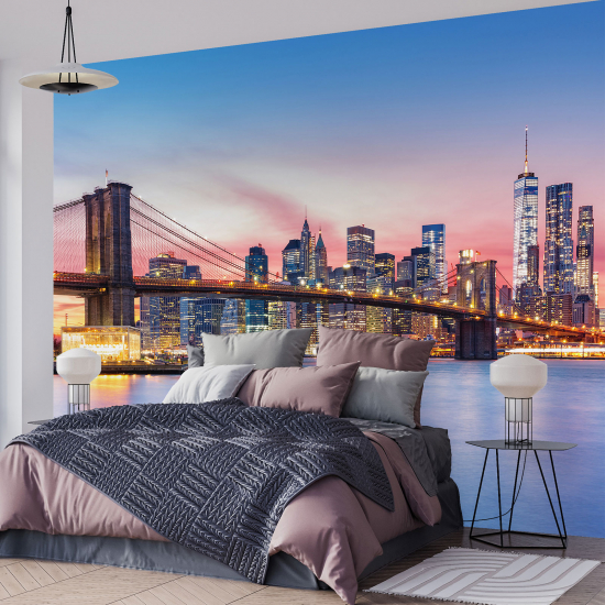 Panoramic Wallpaper - Wall Mural - Panorama New York