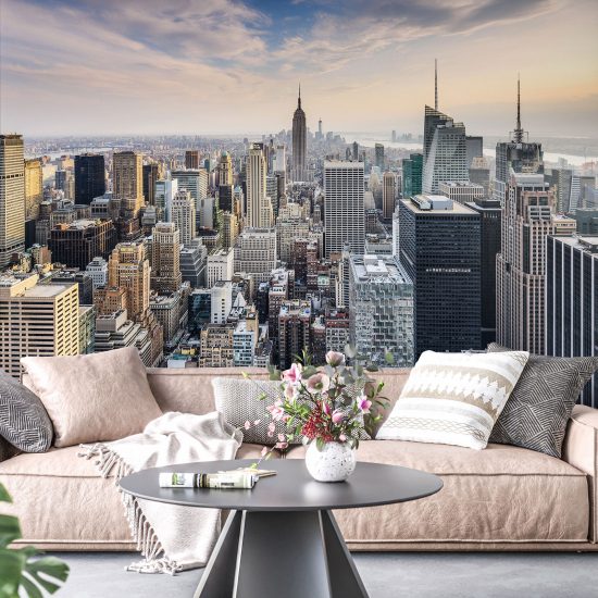 Panoramic Wallpaper - Wall Mural - Panorama New York