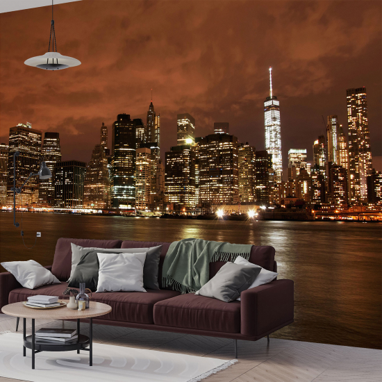 Panoramic Wallpaper - Wall Mural - Panorama New York