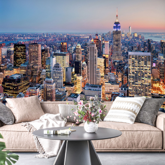 Panoramic Wallpaper - Wall Mural - Panorama New York