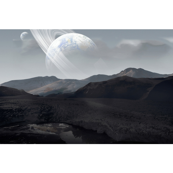 Panoramic Wallpaper - Wall Mural - Planet