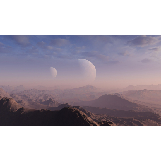 Panoramic Wallpaper - Wall Mural - Planets