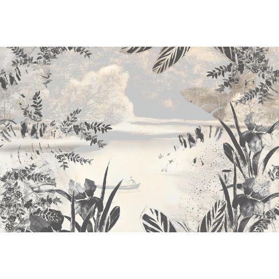 Panoramic Wallpaper - Wall Mural - Plants