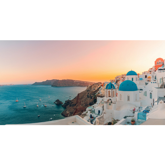 Panoramic Wallpaper - Wall Mural - Santorini Greece