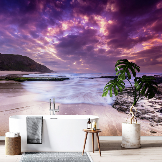 Panoramic Wallpaper - Wall Mural - Sea View