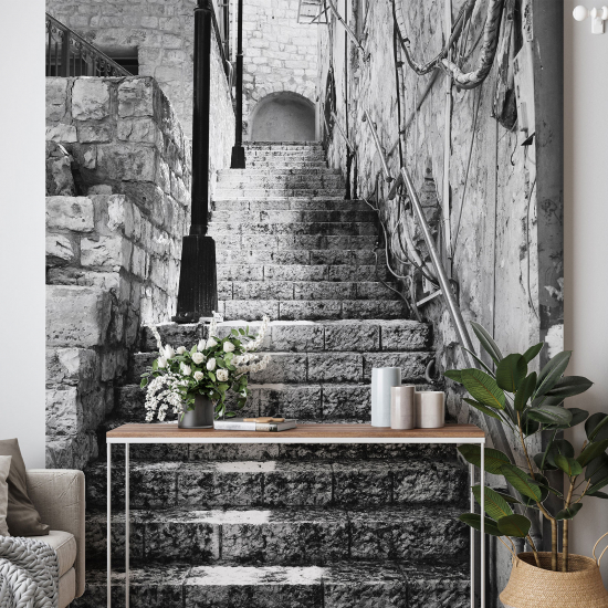 Panoramic Wallpaper - Wall Mural - Stairs