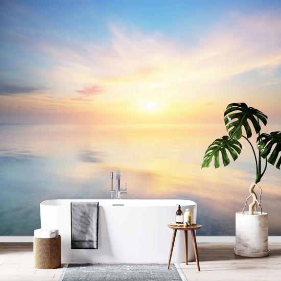 Panoramic Wallpaper - Wall Mural - Sunset