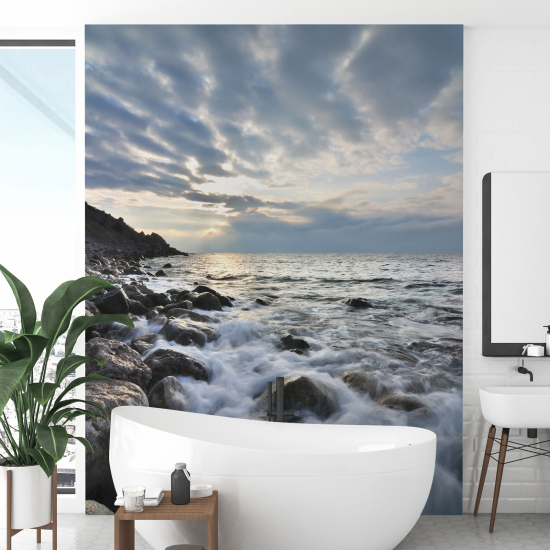 Panoramic Wallpaper - Wall Mural - The Sea